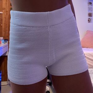 Forever 21 Knit White Shorts